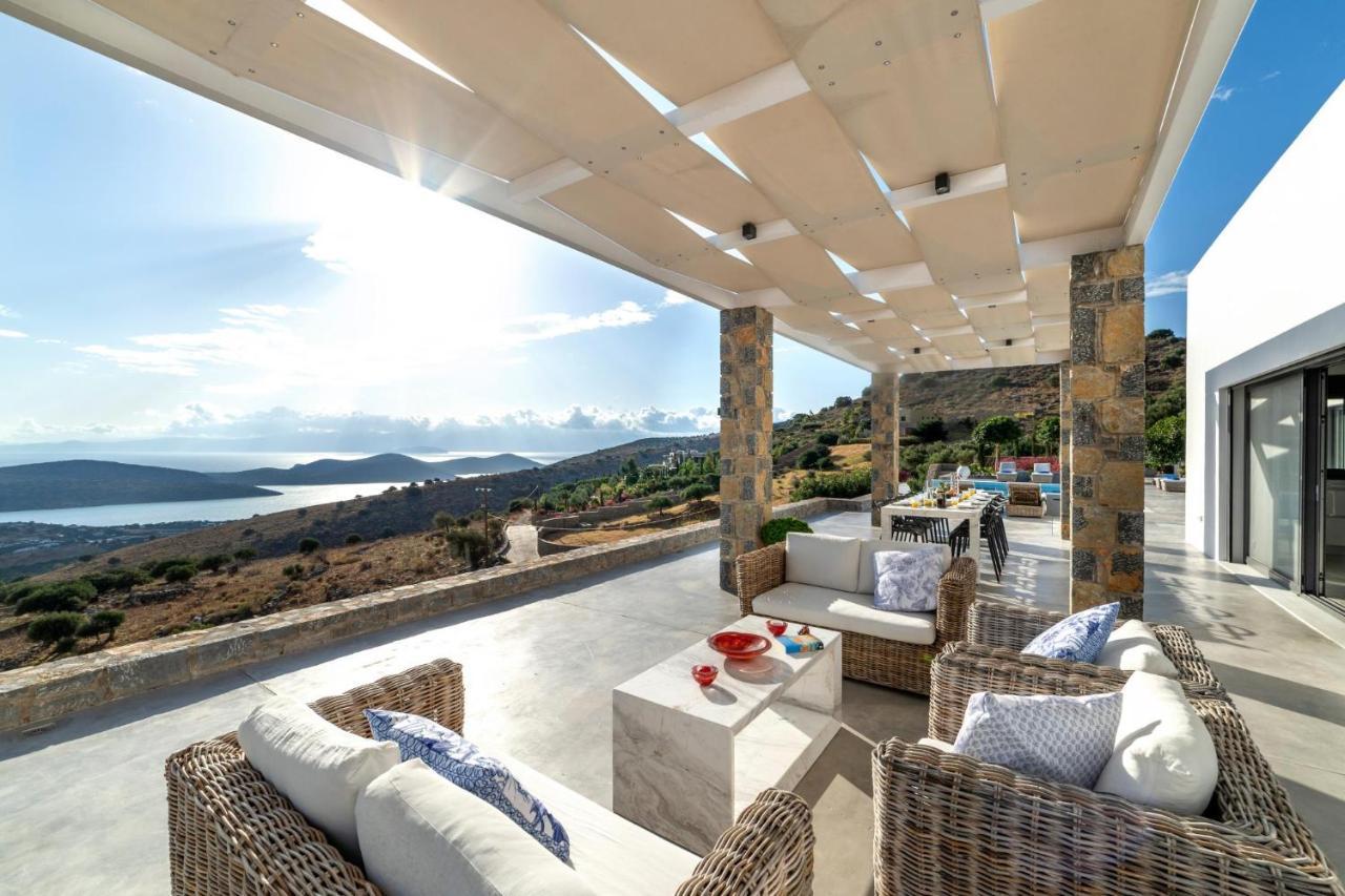 Elounda Villa Kalydon Bagian luar foto