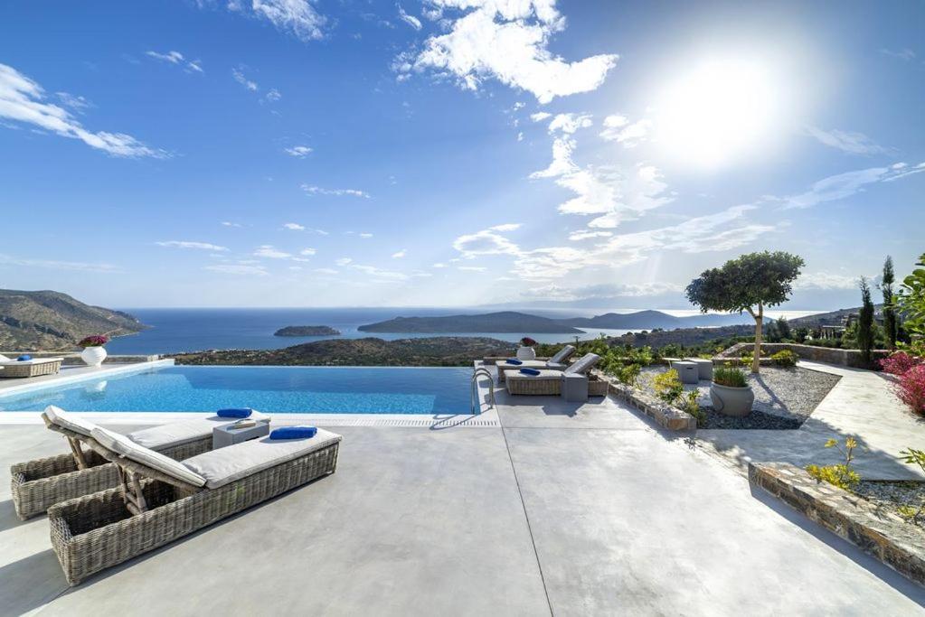 Elounda Villa Kalydon Bagian luar foto